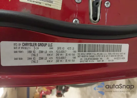 2014 Jeep Patriot Latitude из США, поврежденный, VIN 1C4NJRFB4ED884900